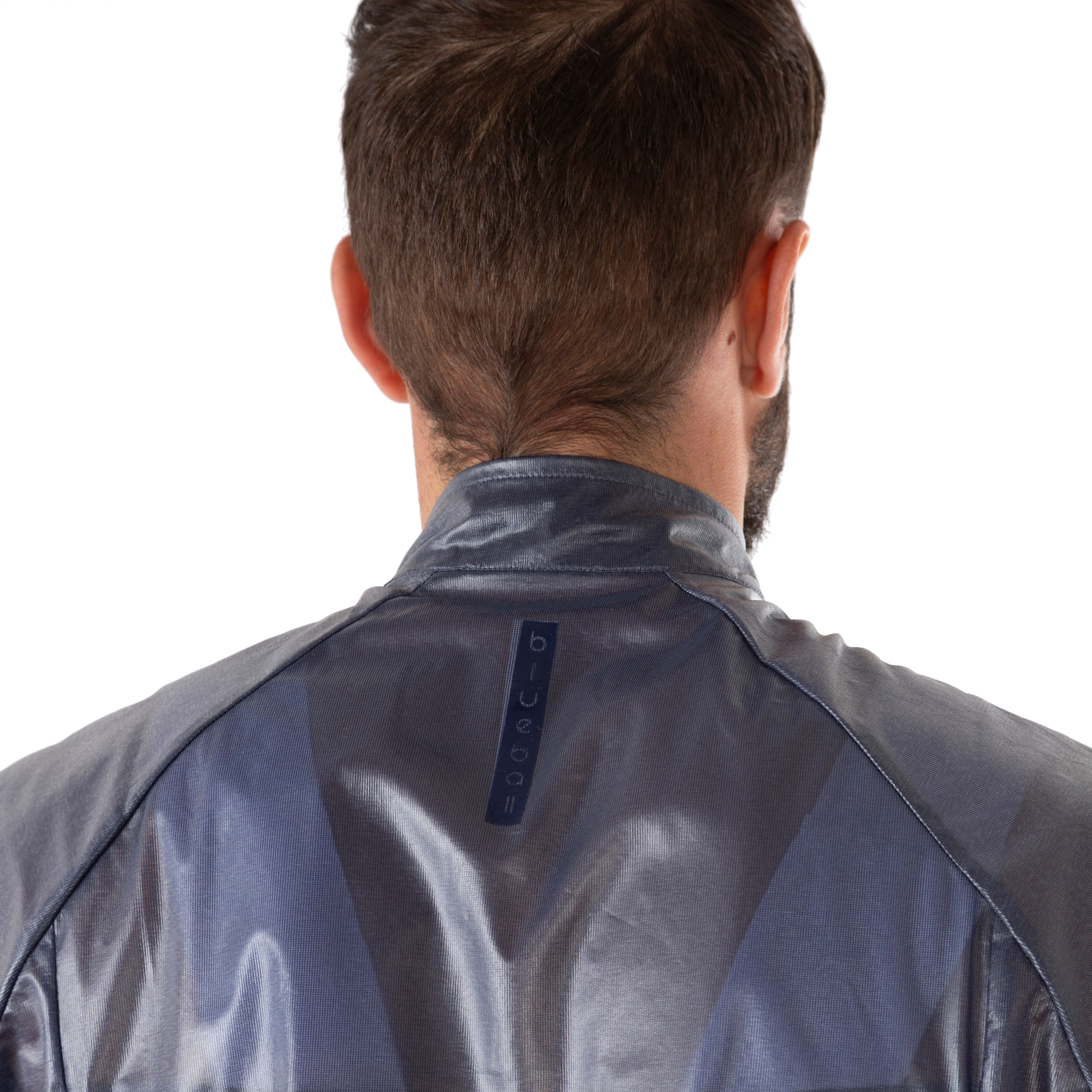 Chaqueta ciclista sin capucha transpirable, resistente al viento y a la lluvia.