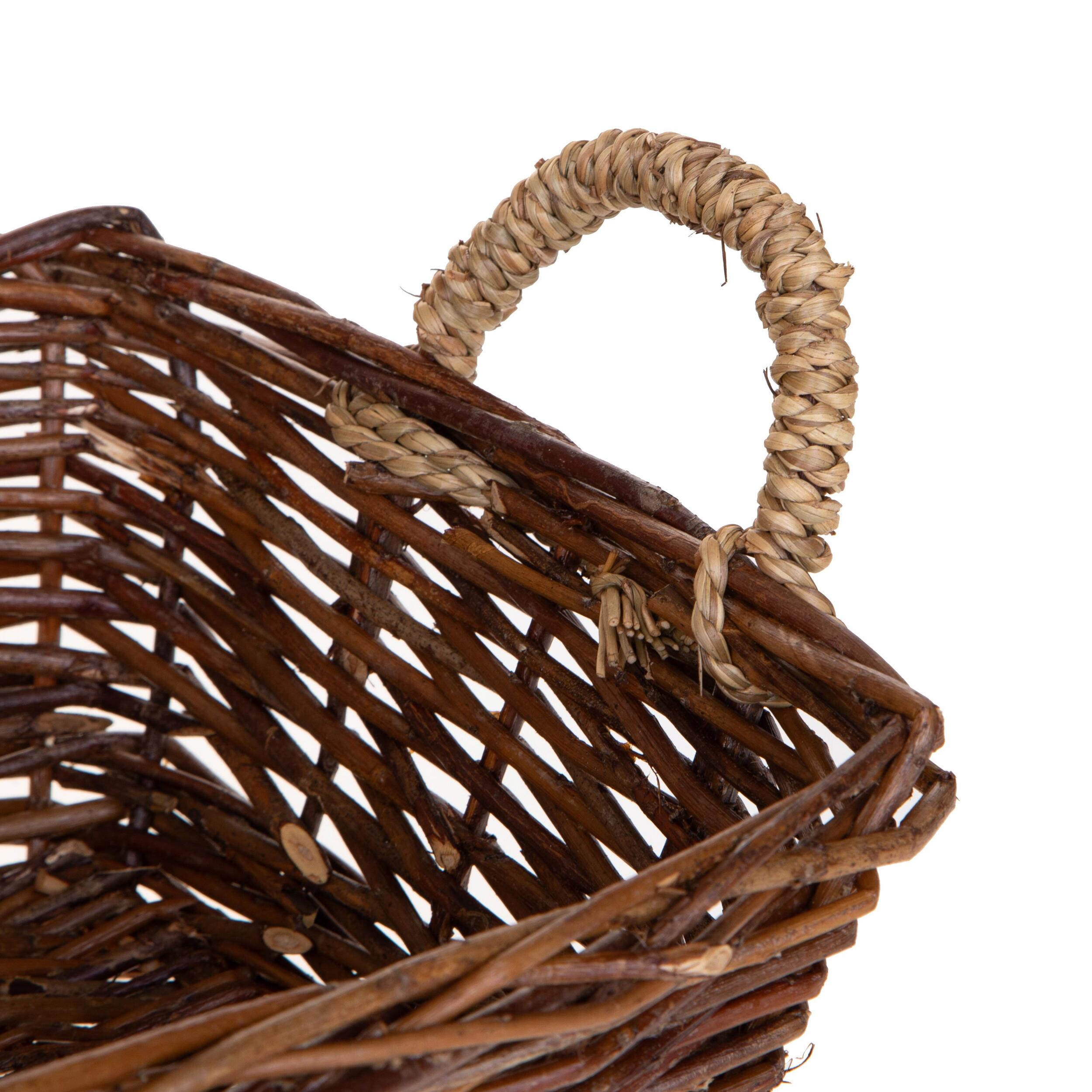 Cesto Rettwillow Natxx - Pezzi 3 - 45xH13x35cm - Bianchi Dino SpA