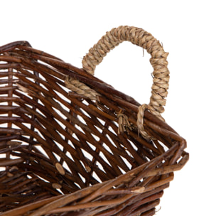 Cesto Rettwillow Natxx - Pezzi 3 - 45xH13x35cm - Bianchi Dino SpA