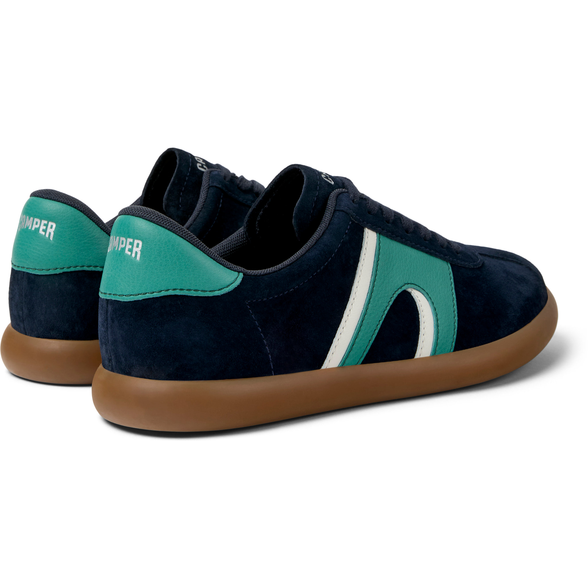 Sneakers - CAMPER Pelotas Soller - Blu - Pelle nabuk