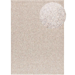 PETRA Alfombra lavable tejido en bucle en crema, varias medidas disponibles.