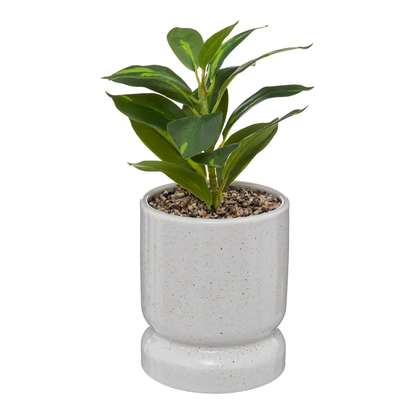 Plante artificielle - pot en céramique - H30 cm