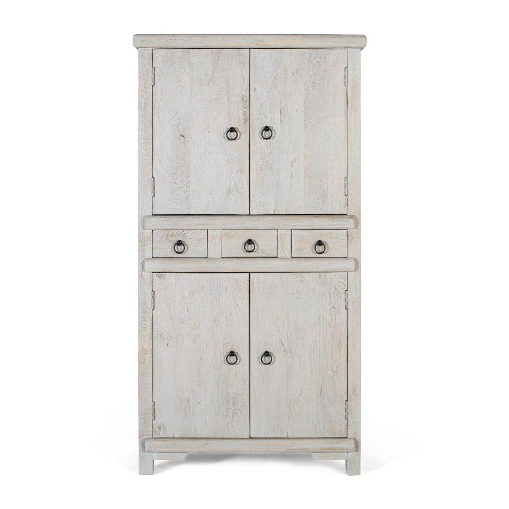 Buffet en bois de manguier 85 cm style rustique provençal
