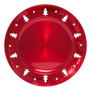 ASS PRES DECOUPE ROUGE D33CM