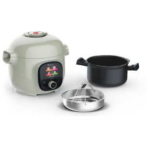 Cookeo MOULINEX CE88E310 vert mini 3 L, 6 modes de cuisson