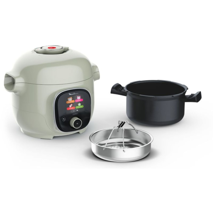 Cookeo MOULINEX CE88E310 vert mini 3 L, 6 modes de cuisson