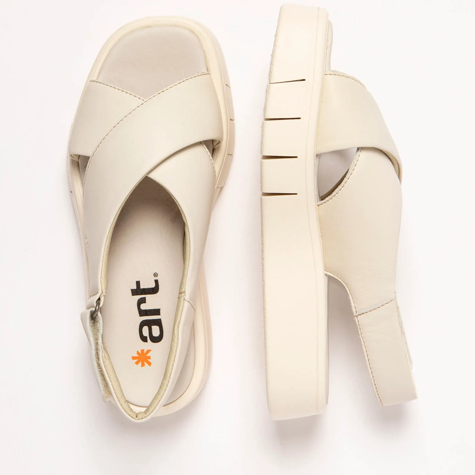 Sandalias 1855 NAPPA CREAM/ MALAGA color Cream