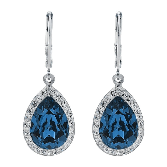 Pendientes Agidel adornado con cristales de Swarovski