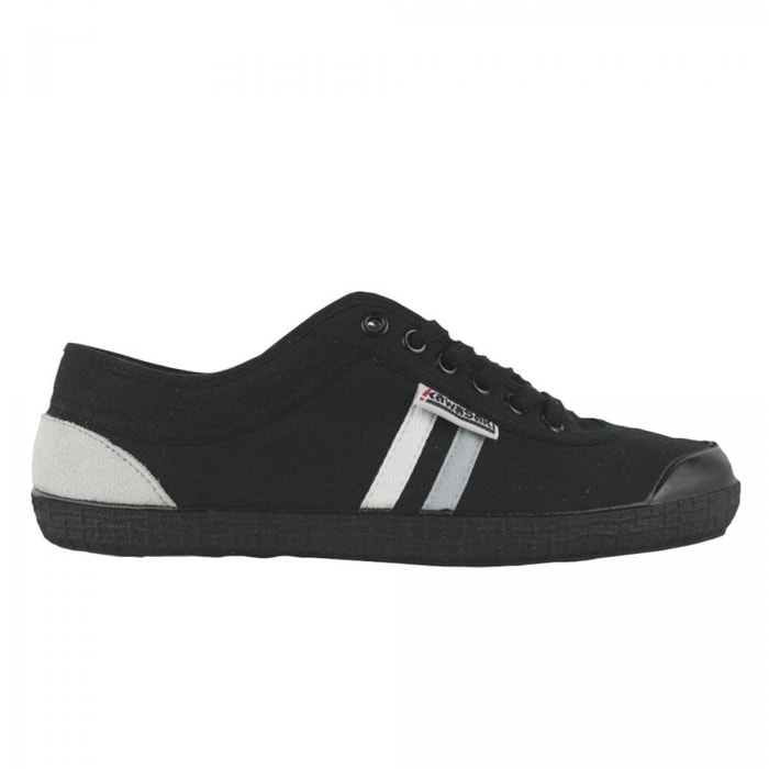 KAWASAKI Retro 23 Canvas Shoe K23 W0260 Black Stripe Black Outsole