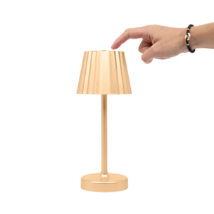 Lampe de Table - HOME DECO FACTORY - Tactile - Moderne - Or