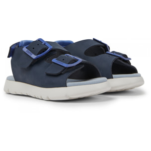 Sandalias - CAMPER Oruga - Azul - Cuero liso