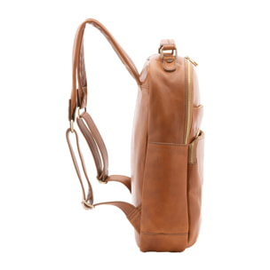 Zaino  unisex In Vera pelle Made in Italy 39x31x10 cm