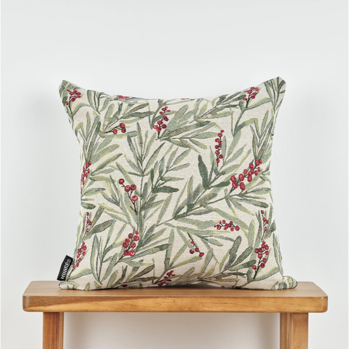 Housse de coussin 33721 - jacquard - Multicolore - 45x45 cm