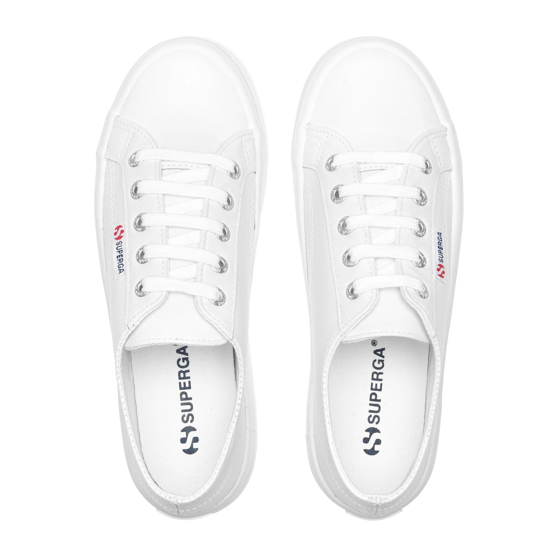 Superga - Sneakers Uomo Donna Bianco - 2555 ALPINA NAPPA