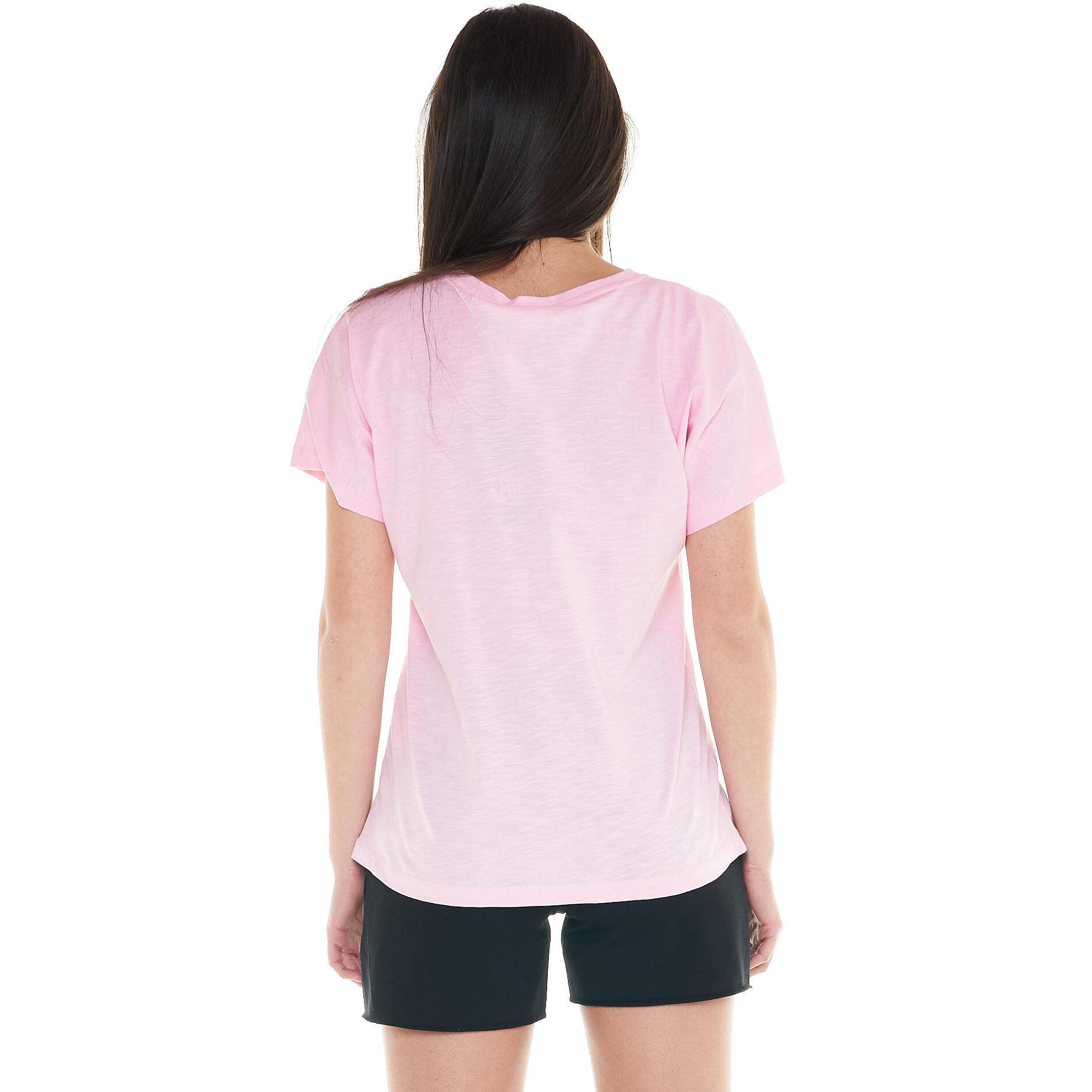 Camiseta mujer Cristal Shine logo grande