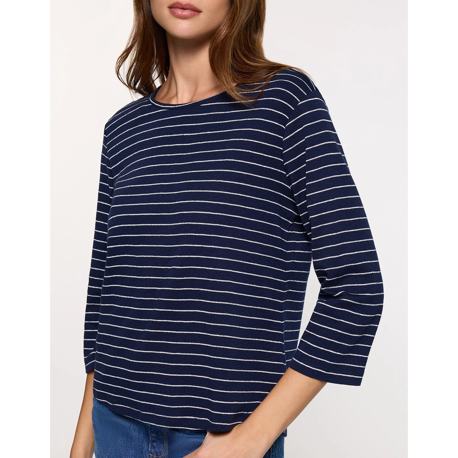 Camiseta Rayas Azul Marino - Teluk