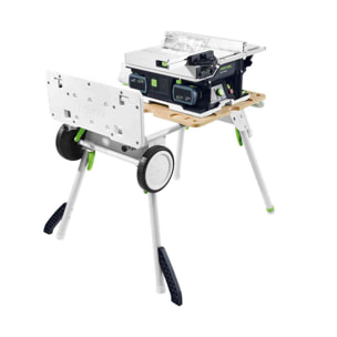 Scie circulaire sur table sans fil CSC SYS 50 EBI-SET - FESTOOL - Avec 2 batteries 18V 5Ah - chargeur double - chariot - systainer - accessoires - 577379