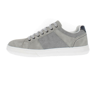 Armata di Mare Scarpe Uomo Court Sneakers Casual con Soletta Rimovibile in Memory Foam AMU SS22M142 Lt Grey