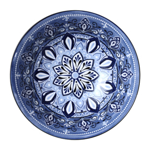 Saladier Jaipur Bleu D21cm A1/m8