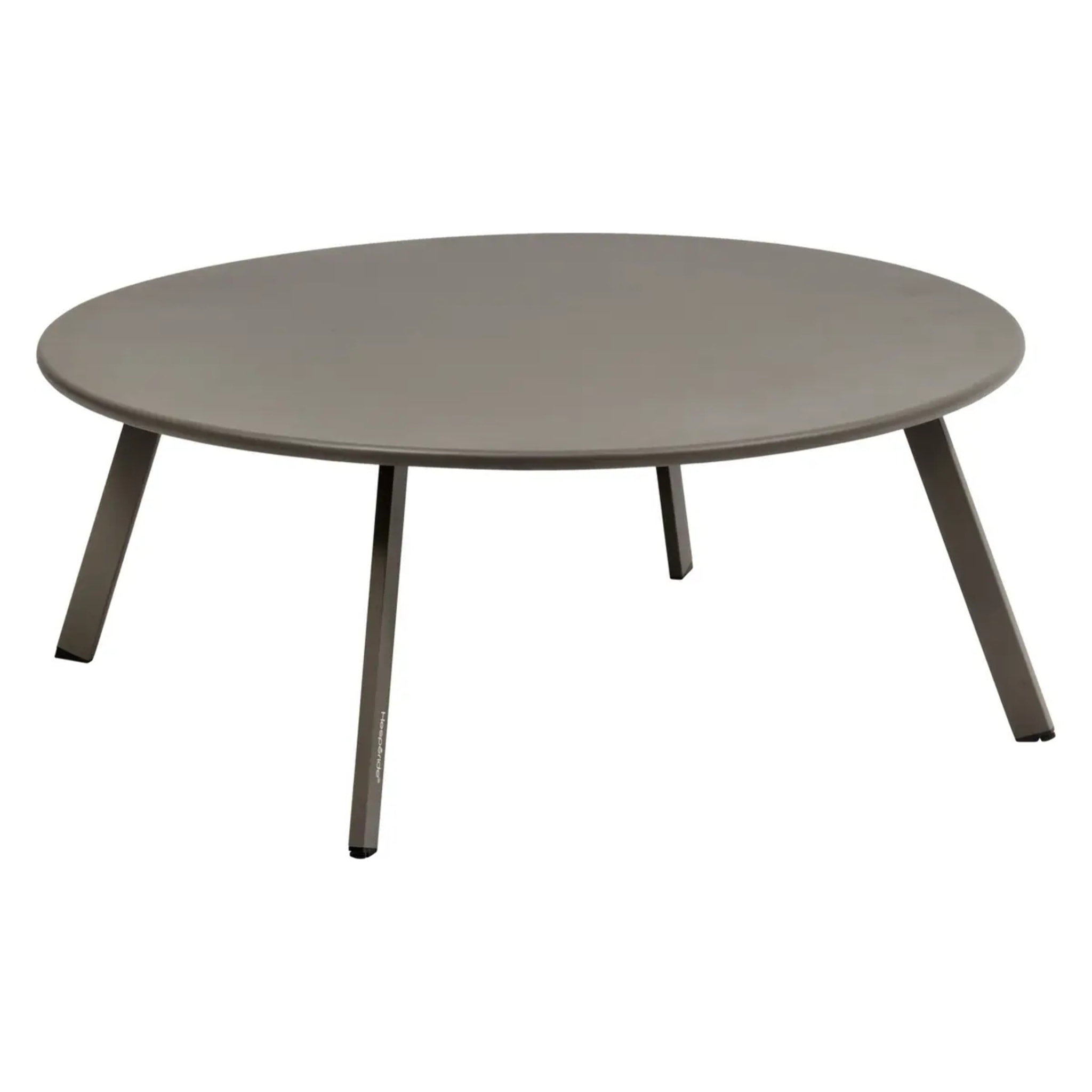 Table d'appoint de jardin Saona D90cm café