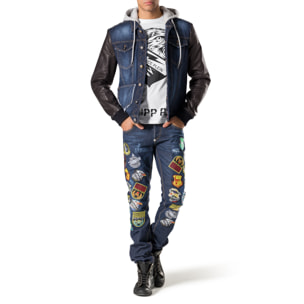 PHILIPP PLEIN straight cut "leaving it"