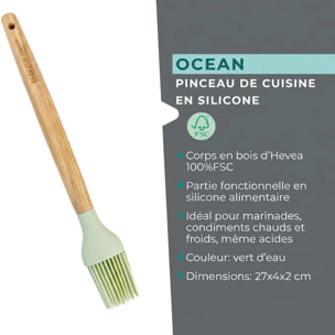 Pinceau de cuisine et pâtisserie en poils silicone Fackelmann OCEAN