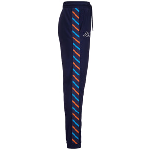 Kappa - Pantaloni Uomo Blu - LOGO FUNVO