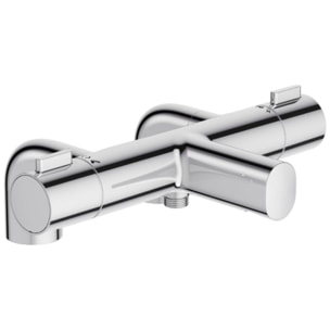 Jacob Delafon Mitigeur bain douche thermostatique sur gorge 2 trous  Cüff chrome