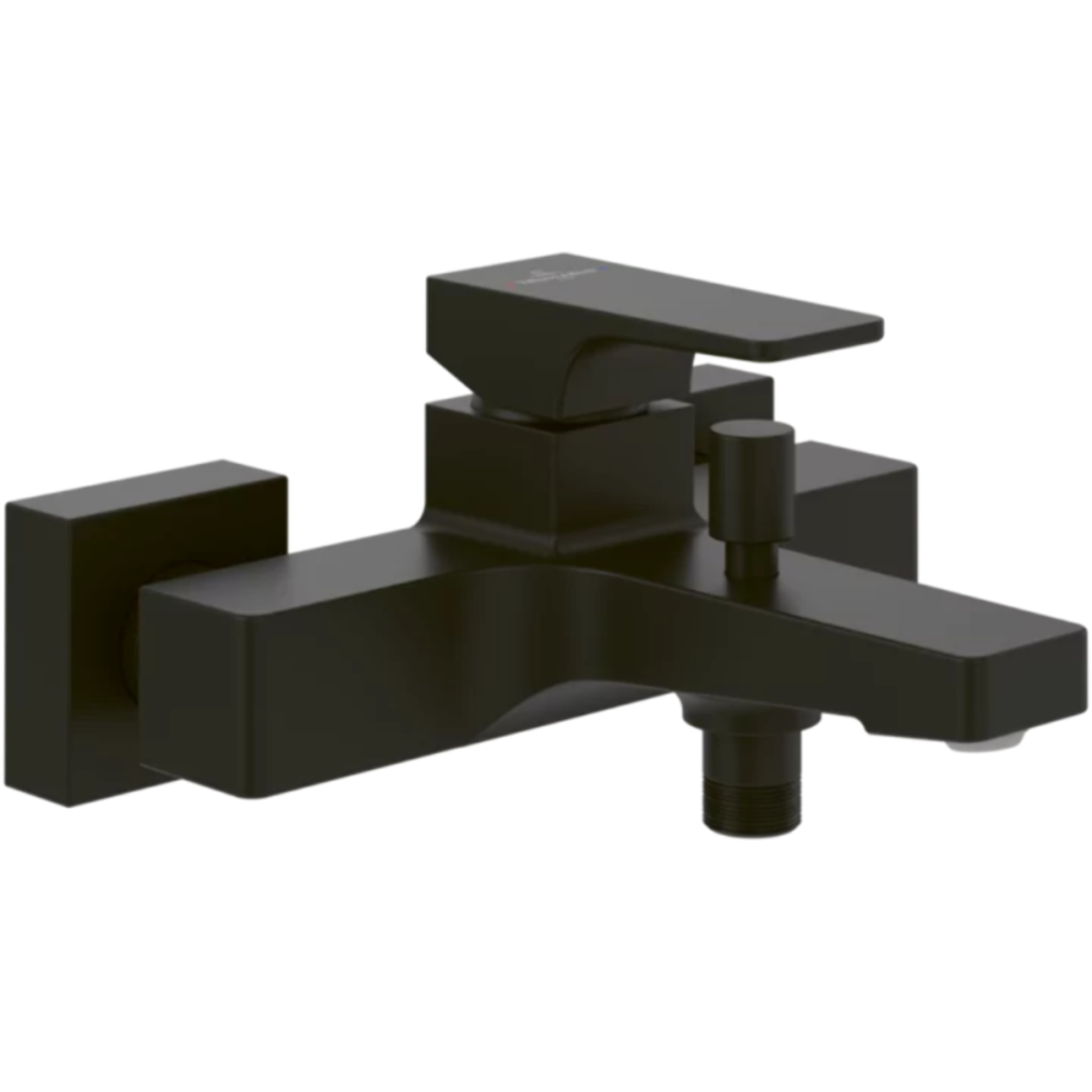 Mitigeur bain douche mécanique Architectura Square Noir mat