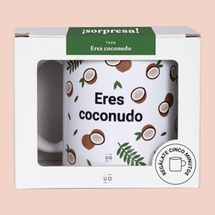 Taza "Eres coconudo"
