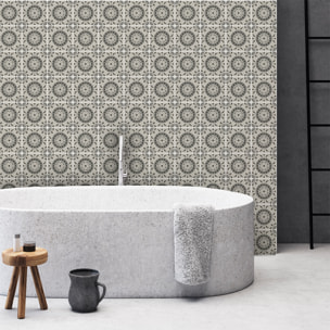 Stickers muraux - Sticker Mural Carrelage adhésif Cuisine Salle de Bain - 60 STICKERS CARRELAGES AZULEJOS EVANGELA