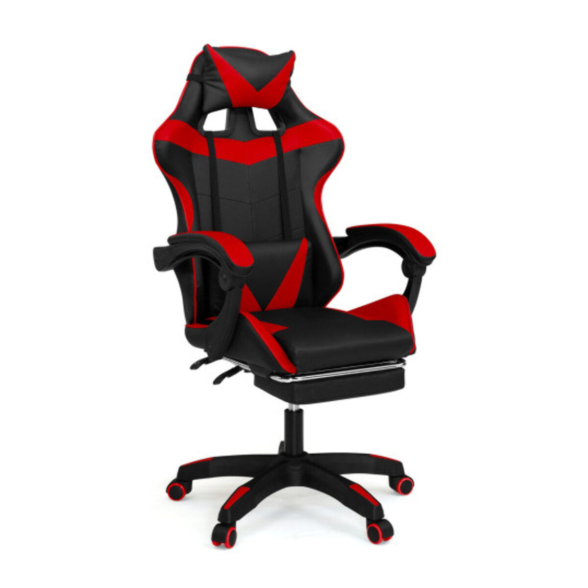 Fauteuil spécial gaming - Noir - rouge