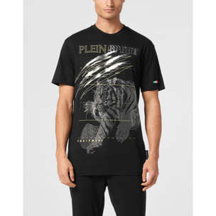 PLEIN SPORT Camiseta Cuello Redondo TIGER