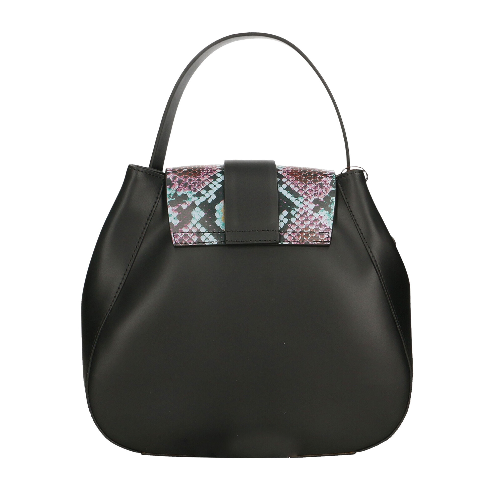 Borsa a mano da donna In Vera pelle Made in Italy 25x22x12 cm