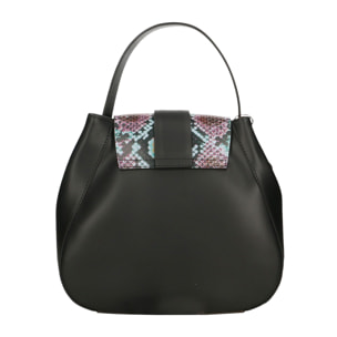 Borsa a mano da donna In Vera pelle Made in Italy 25x22x12 cm