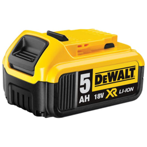 Pack énergie XR 18V - DEWALT - avec 2 batteries 18V 5.0Ah + Chargeur universel 12V/18V - DCB1104P2-QW