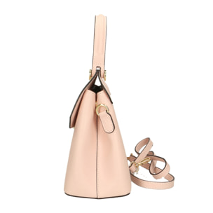 Borsa a mano da donna Made in Italy - Modello Lunaria - 100% pelle - 27.0 x 23.0 x 12.0 cm