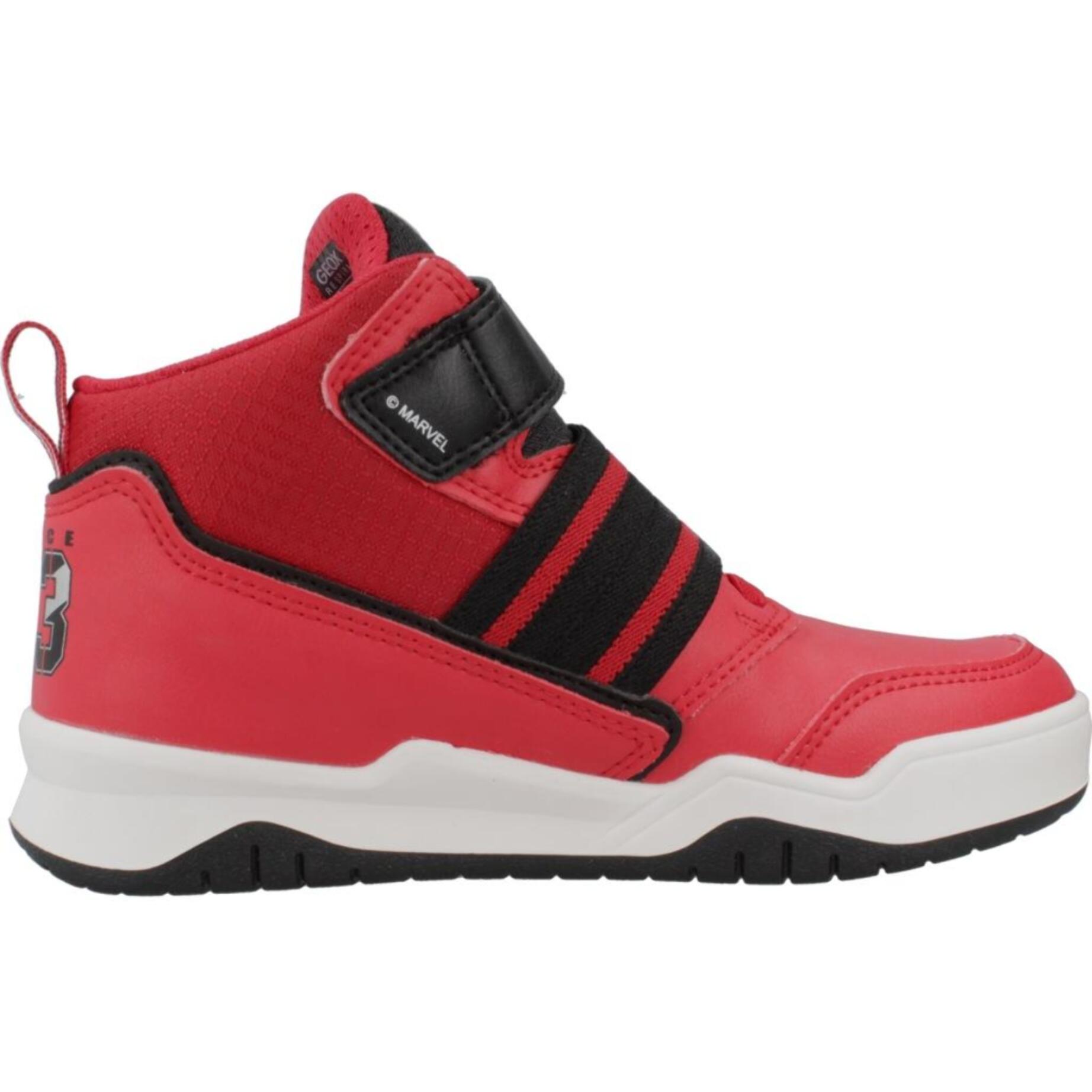 Zapatillas Niño de la marca GEOX  modelo J PERTH ROJO