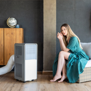 Aire acondicionado portatiles ForceClima 12850 Style Heating Connected Cecotec