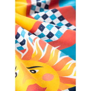 Nappe 140×240 Excelsa – Sicilian Rhapsody, Coton Multicolore