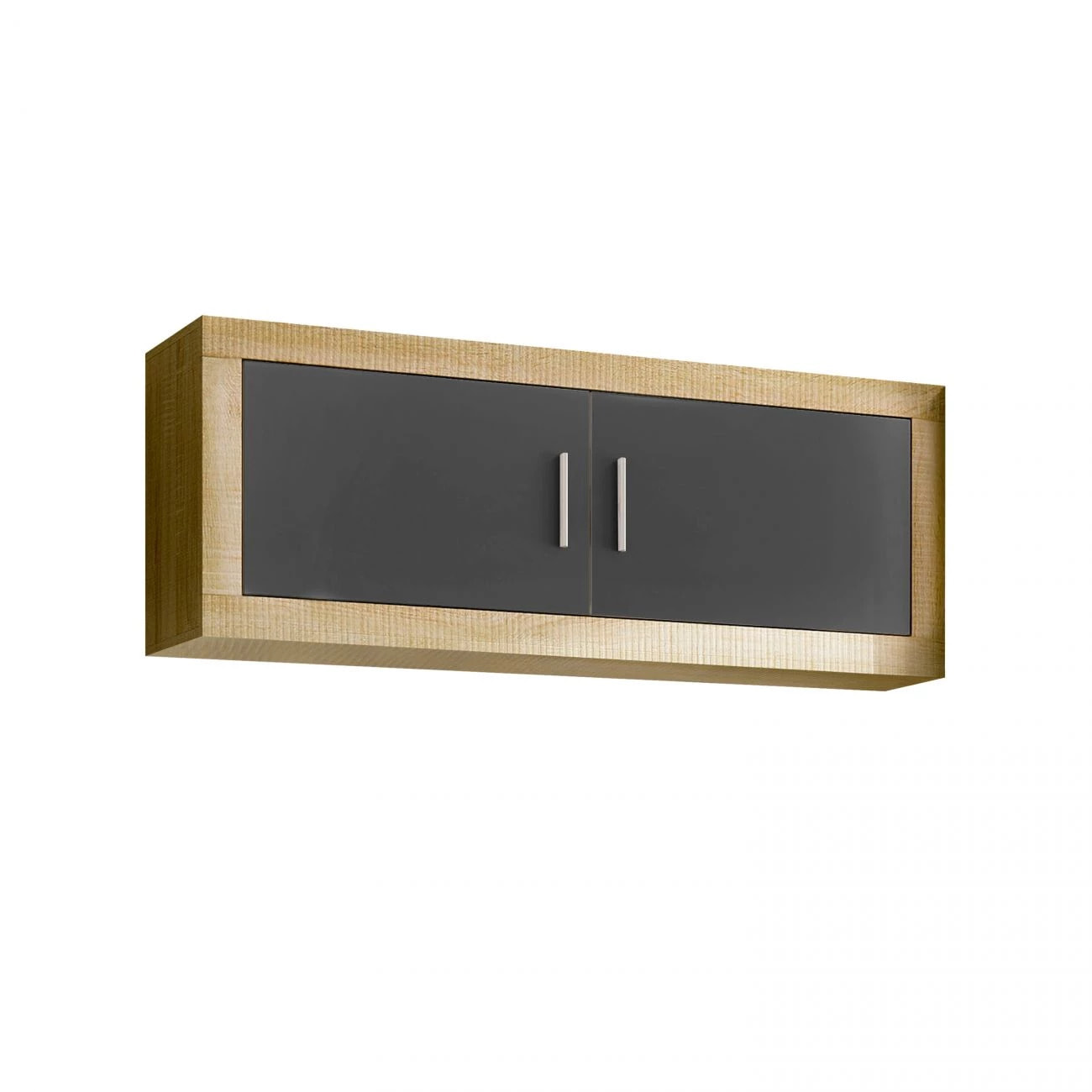 Módulo alto Nuka 2 puertas Cambria - Grafito