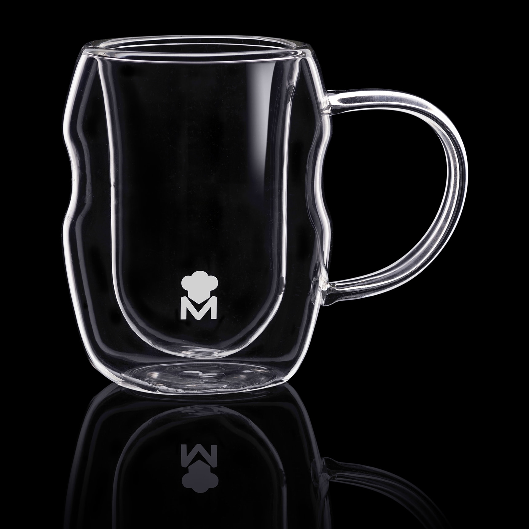 SET 4PCS VASOS DE 50ML BOROSILICATO DOBLE PARED MIXOLOGY MP