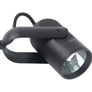 SLOT 500 Lampe projecteur noire