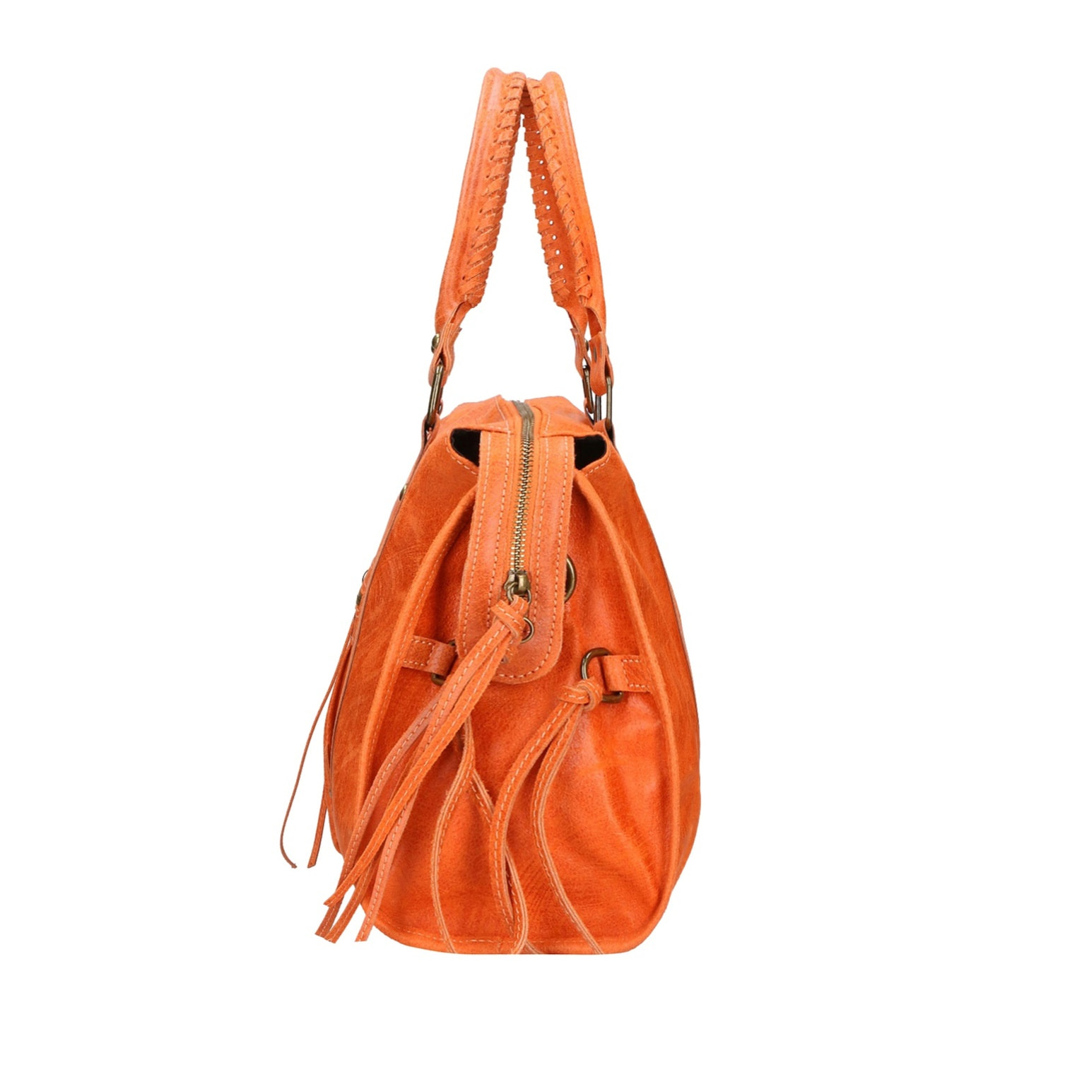 Borsa a spalla da donna - Modello Clara - Vera pelle - 41.0 x 28.0 x 13.0 cm