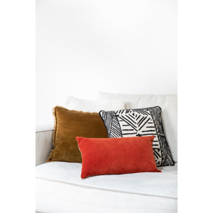 Coussin uni Elise