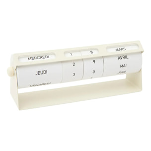 Calendrier décoratif Sauv 21x5,5x8cm