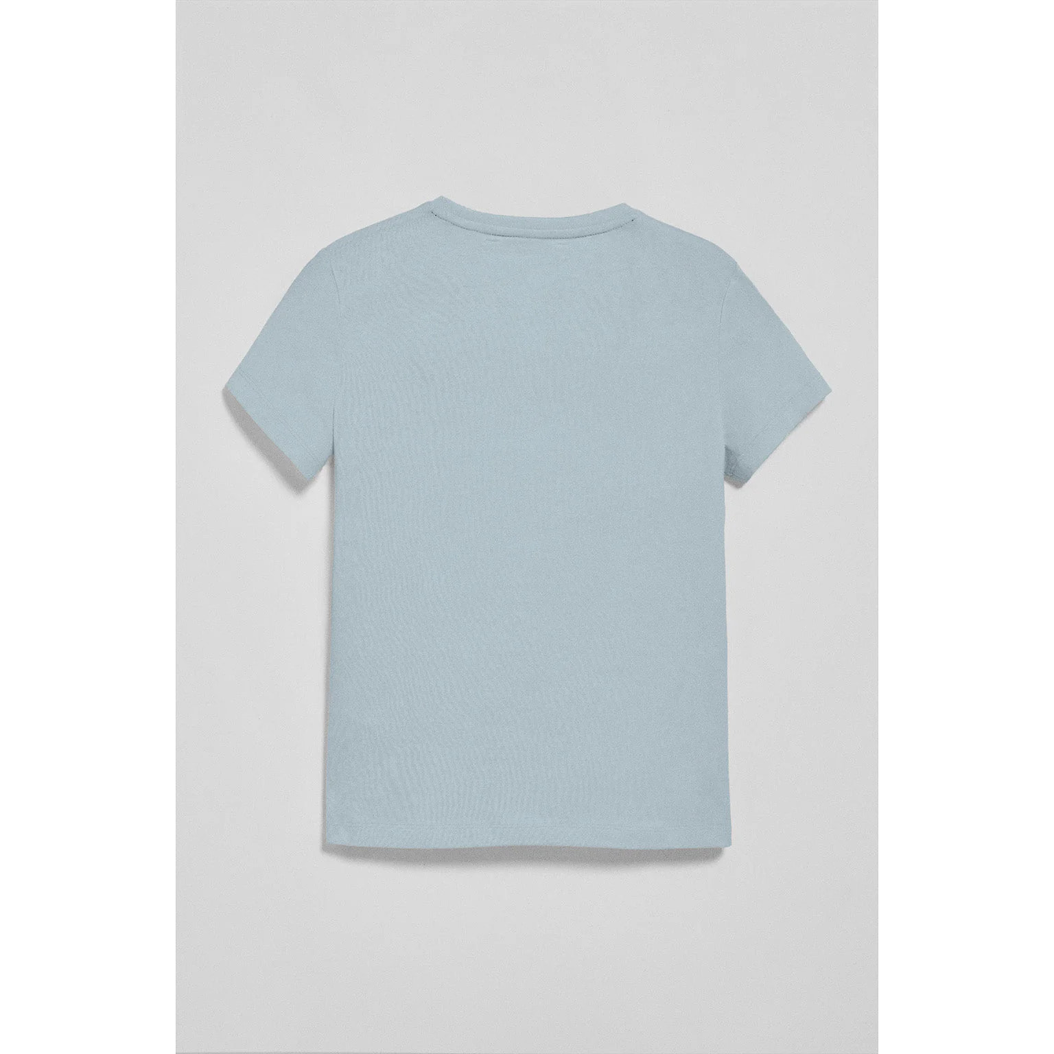 Maglietta blu chiaro con scollo a V e ricamo Rigby Best