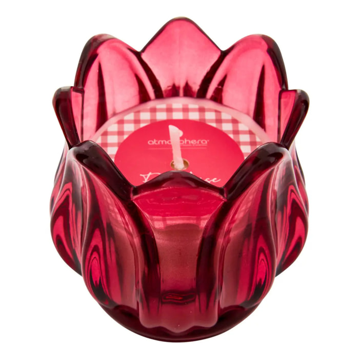 Bougie parfumée 75g Fleur de rose parfum floral