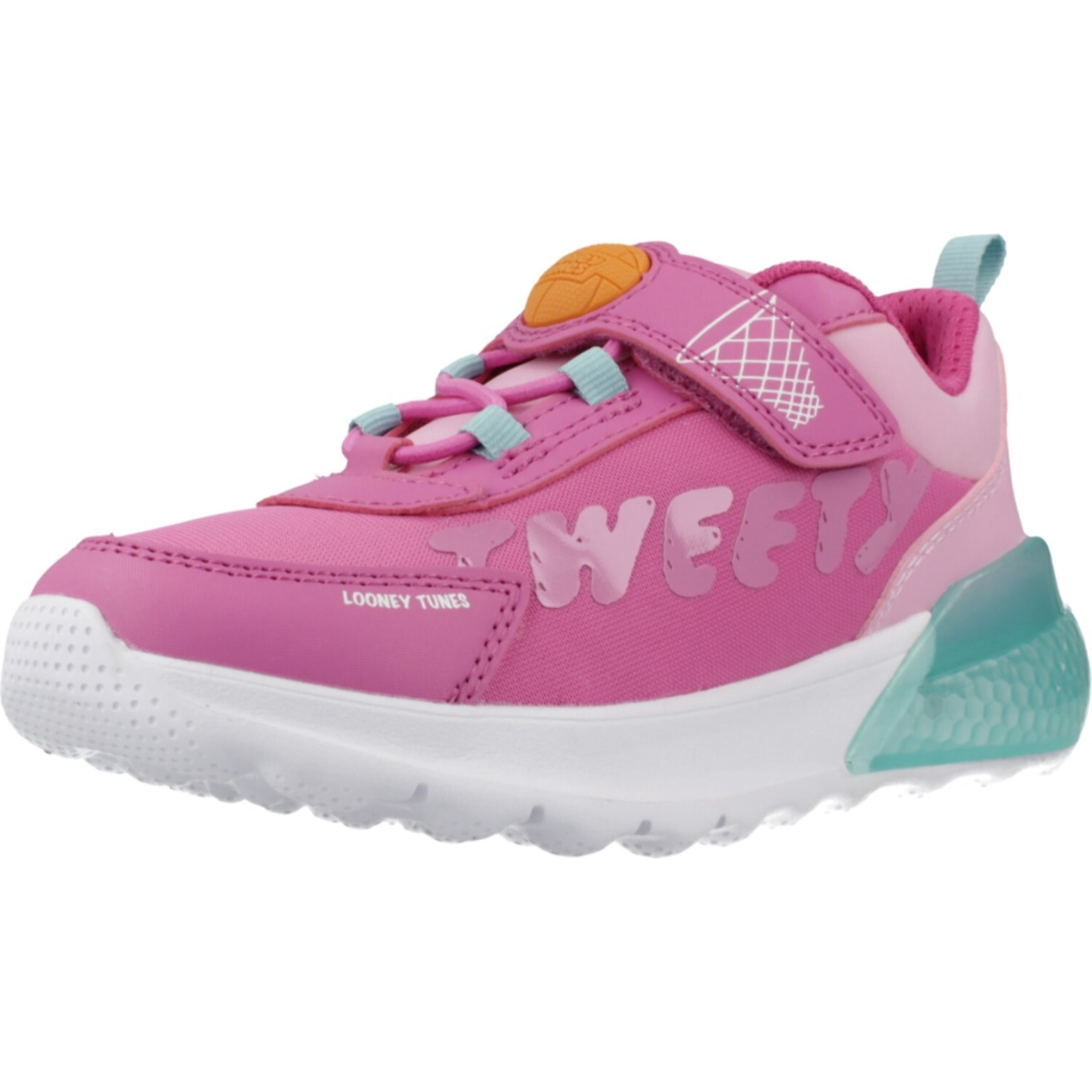 Zapatillas Niña de la marca GEOX  modelo J ACTIVART ILLUMINUS ROSA