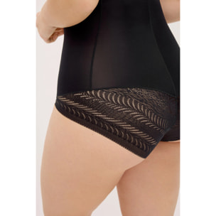 Slip vita alta adattabile Nero